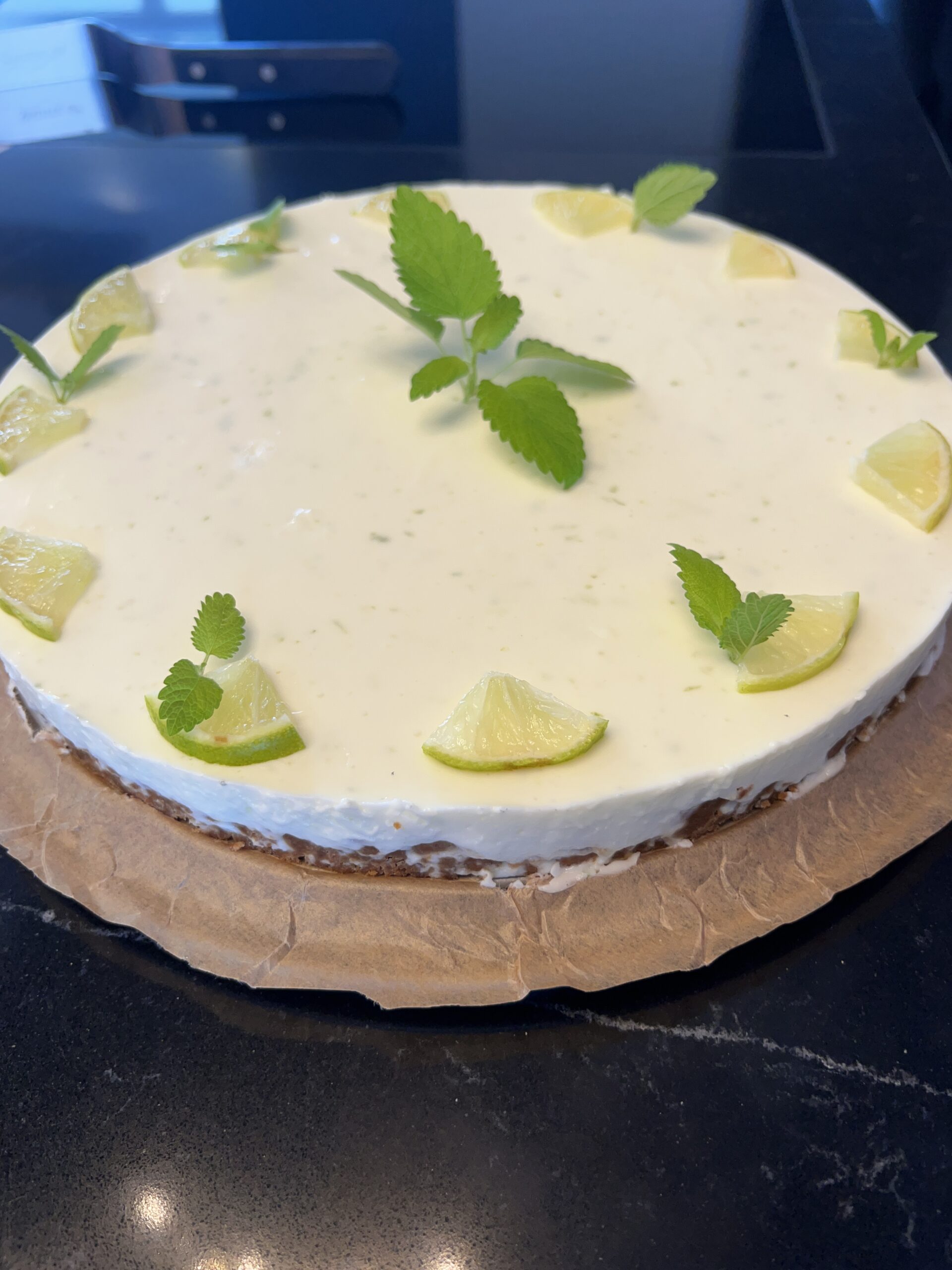 Limetten- Joghurt- Tarte ohne Backen - DEISEL Küchenstudio